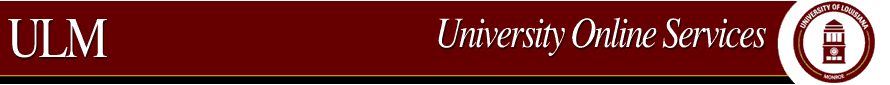 ULM Online Services